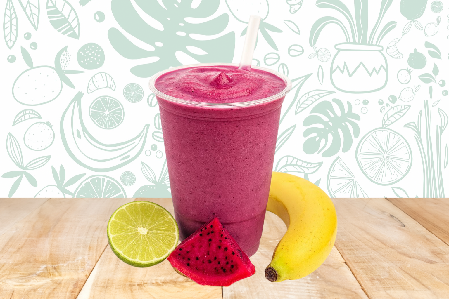Pink Dragon smoothie