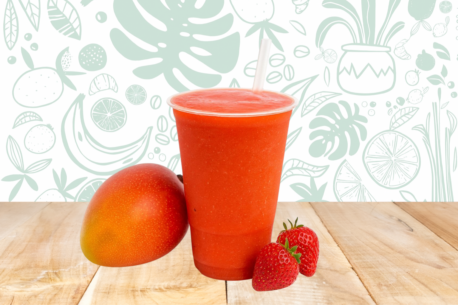 Mango Berry smoothie