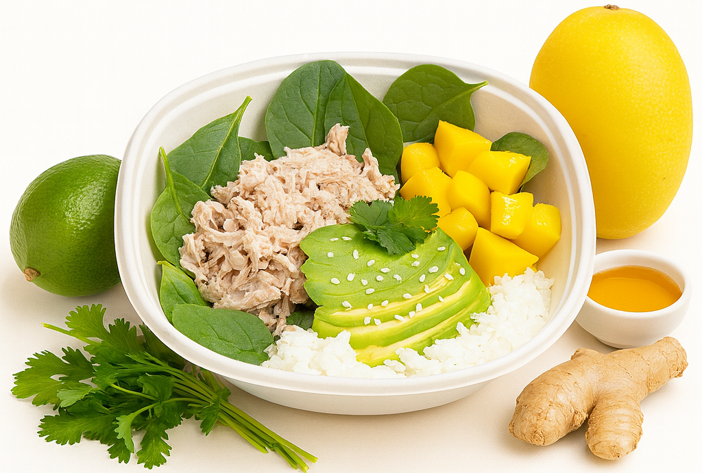 Mango Tuna Bowl